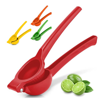 Espremedor de Suco de Alumínio 22cm - Vermelho Verde Amarelo Laranja - Limão Laranja em Oferta na Shopee