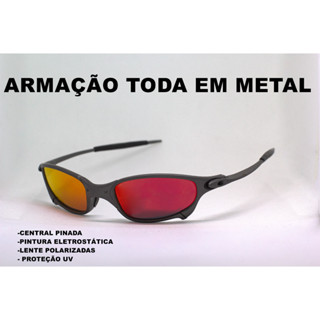 Óculos de Sol Todo Metal Oculos Inspirado Juju R0meo D0uble XX P3nny