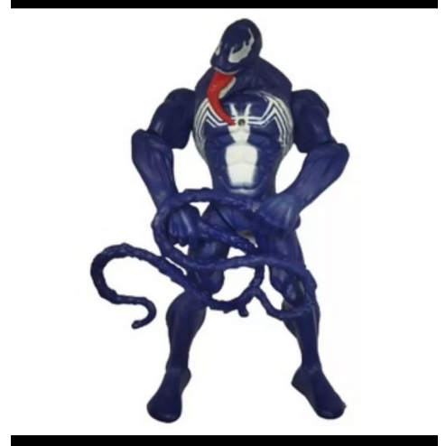 Boneco Venom Azul Hulk Thor Pantera Negra Super Heroi Ação
