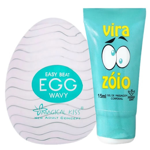 KIT Masturbador Masculino + Gel Lubrificante Intimo Vira Zóio SEX SHOP Produtos Eróticos em Oferta na Shopee