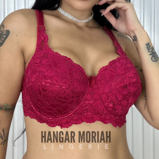 Sutiã Reforçado Luxo Renda Premium Conforto Lingerie Feminina Plus
