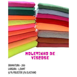 Malha no Kilo Moletinho ou Molecoton p/ Casacos, Vestidos, Moda Inverno (1 KG = 2,14METROS).
