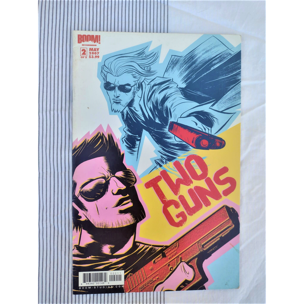 two guns 2 boom studios hq gibi em inglês raríssimo