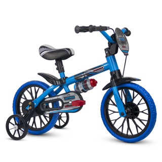 Bicicleta Infantil Aro 12 Menino Veloz Azul - Nathor em Oferta na Shopee