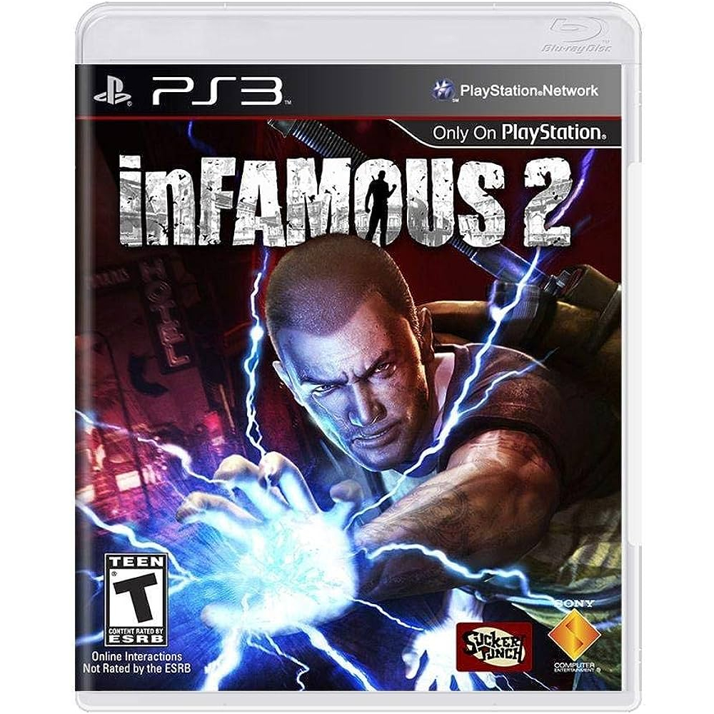 INFAMOUS 2  - PS3 MIDIA FISICA ORIGINAL