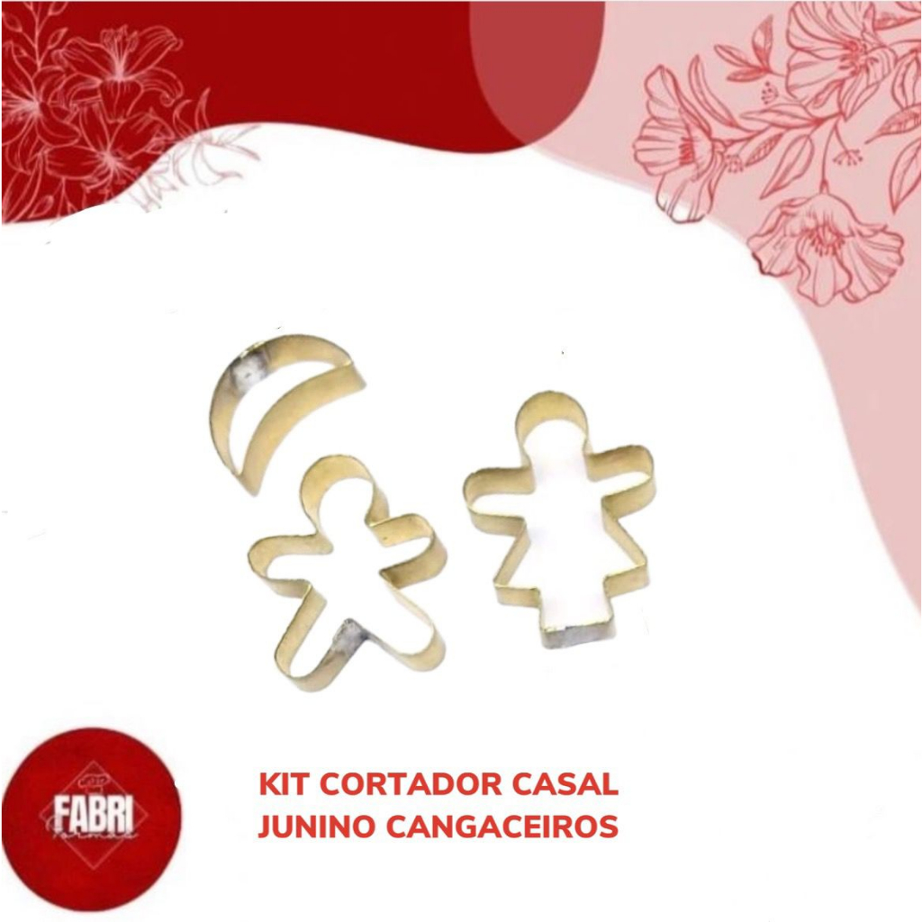 KIT CORTADOR CASAL JUNINO CANGACEIRO
