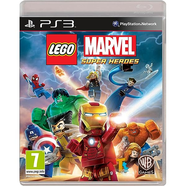 LEGO MARVEL SUPER HEROES - PS3 MIDIA FISICA ORIGINAL