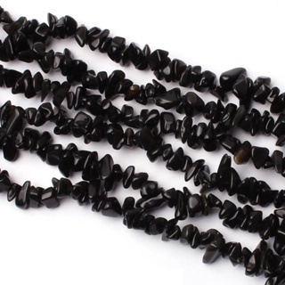 Fio De Cascalho Pedra Natural Obsidiana 6mm Legitimo em Oferta na Shopee