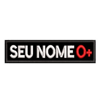 Sutache Tarjeta De Identificação Militar Com Tipo Sanguíneo