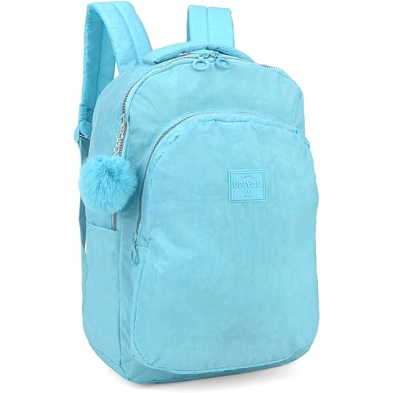Mochila up4you crinkle Turquesa - LUXCEL