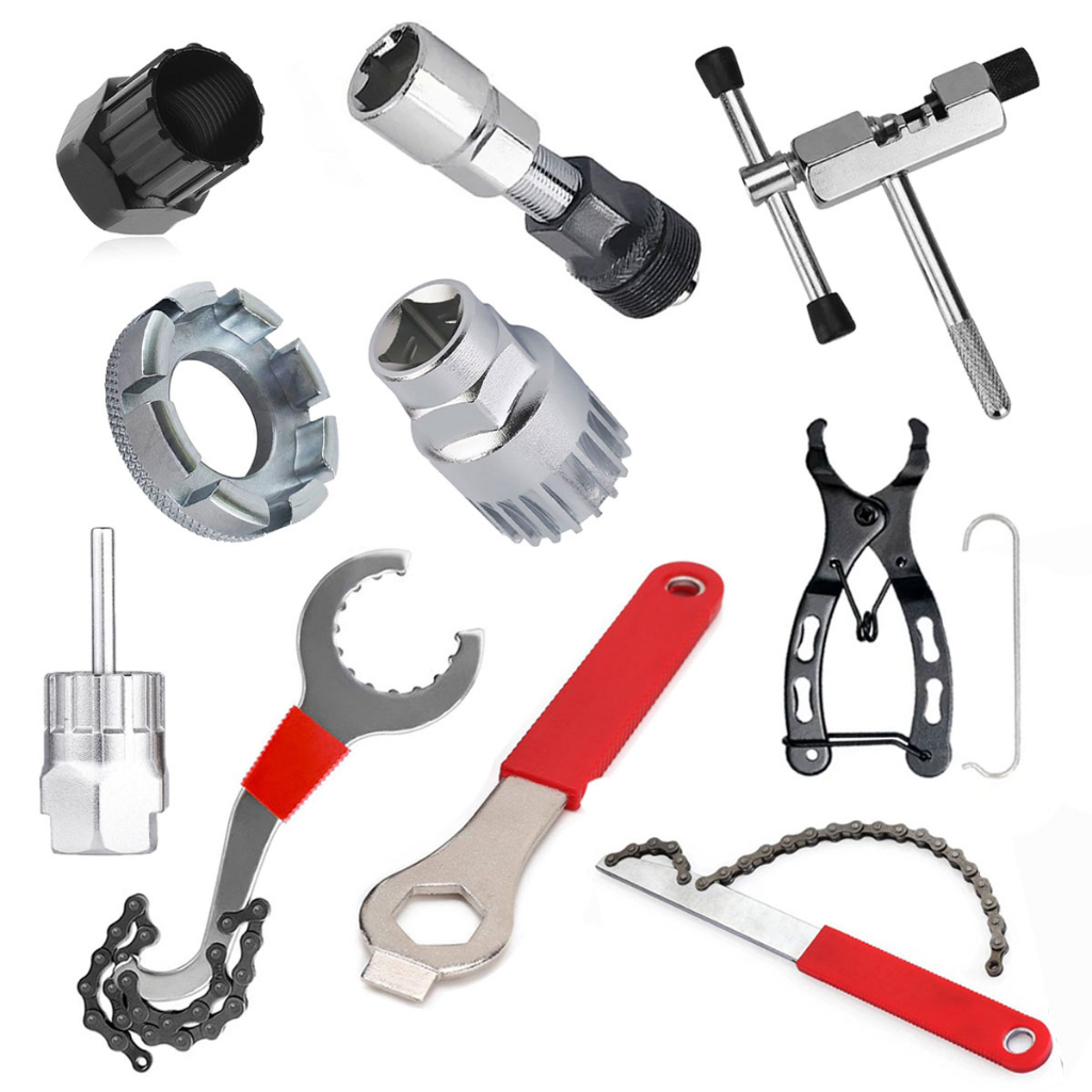 Extrator De Disco Central Saca K7 Chave De Raio Bike Extrato Corrente Ferramenta Movimento Central