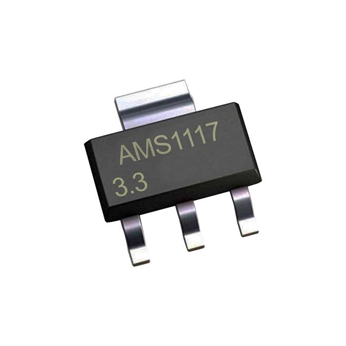 Regulador de Tensão 3,3V AMS1117 - SMD