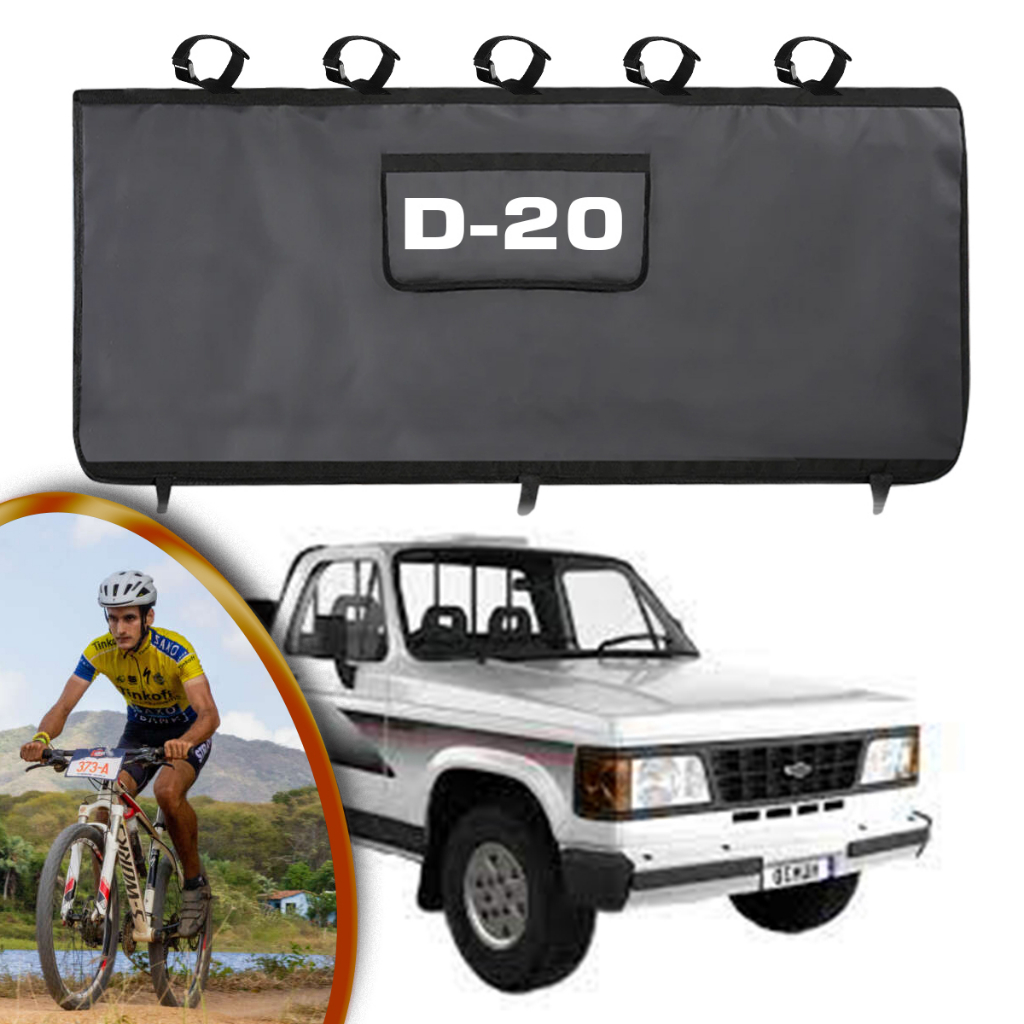 Transbike Gm D20 Caminhonete Protetor Bike Trukpady Pro Plus