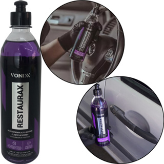 Restaurax Restaurador de Plasticos e Borrachas 500ml Vonixx em Oferta na Shopee
