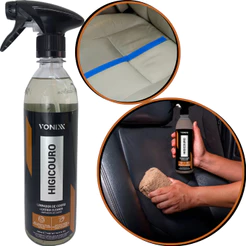 Limpador de Couro Higicouro Limpa e Higieniza 500ml Vonixx