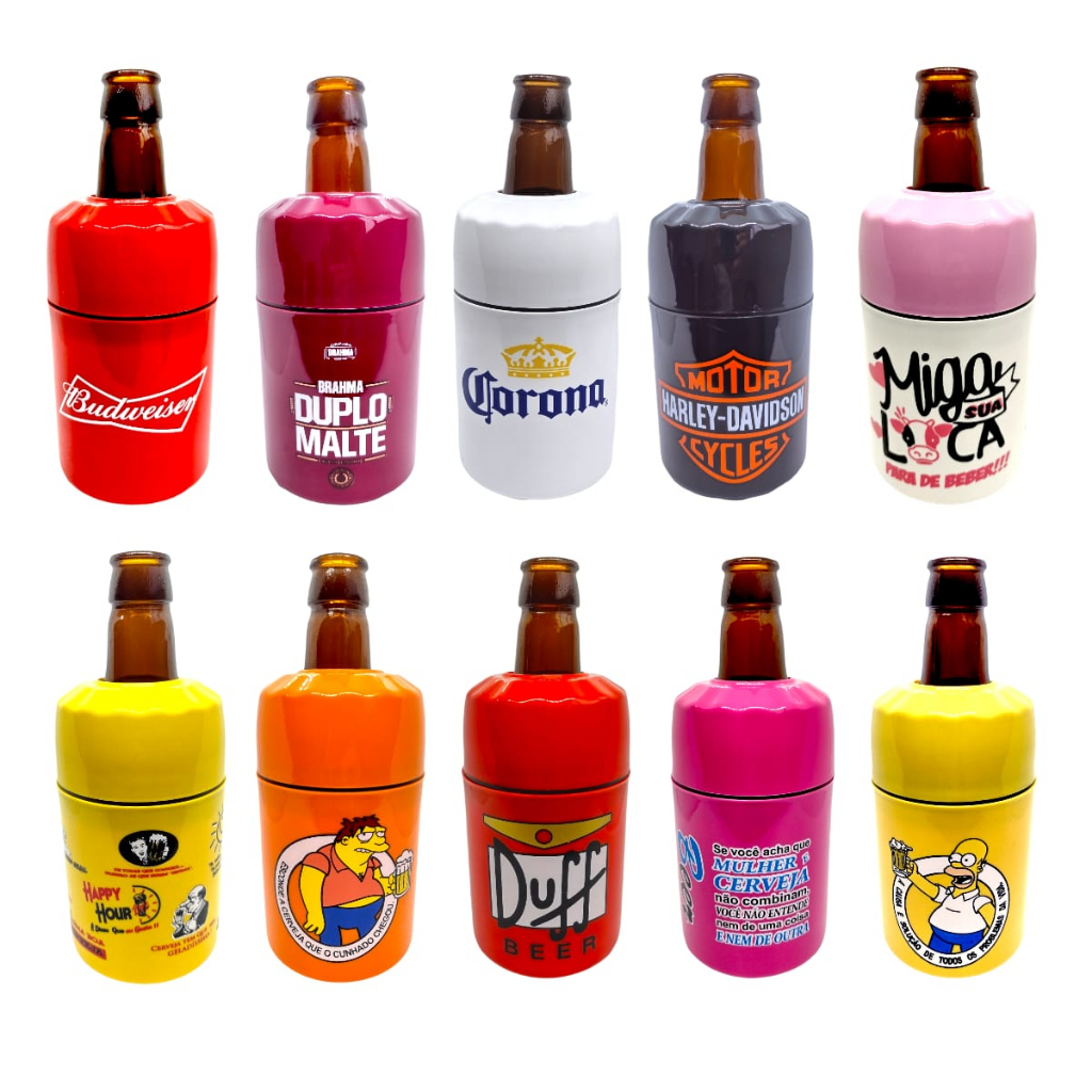 5 Porta Long neck 3em1 porta lata ,350 ml cracudinha,litrinho, piriguete,profissa, porta garrafa