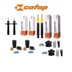 4 Amortecedor Cofap + Kit Coxim Batente Axios Celta Classic Corsa