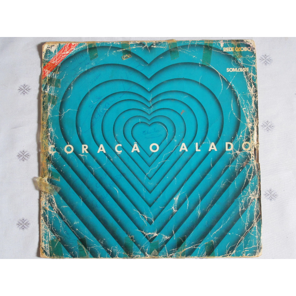 LP Vinil - Coração alado Internacional Coletânea
