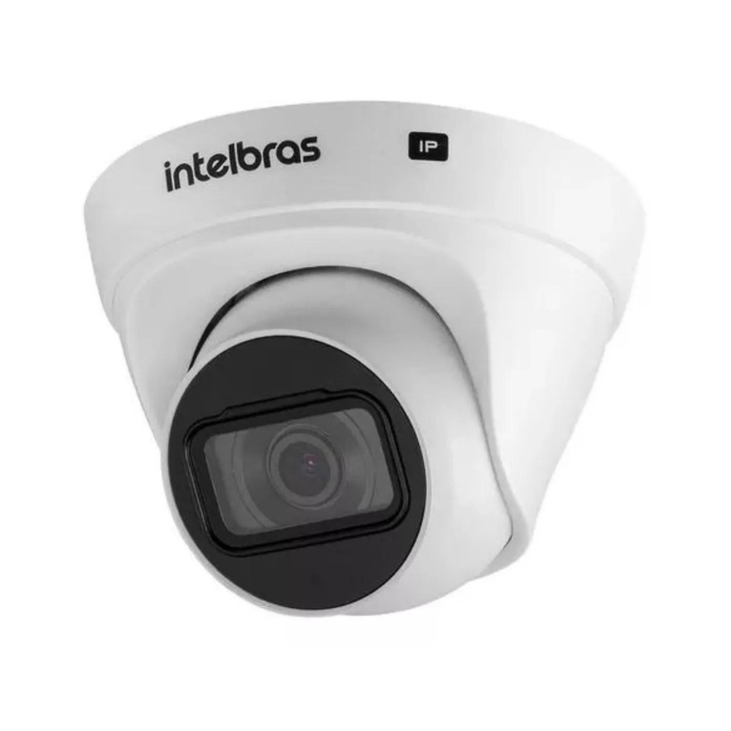 Câmera De Segurança Intelbras Vip 1230 D 2mp Full Hd Ip Poe Cabo de Rede 1080 P Full Hd Com Visão Noturna