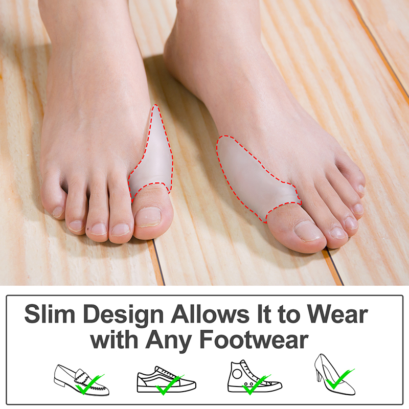 Protetor Joanete Dedão ou dedinho - Silicone - Valor Par