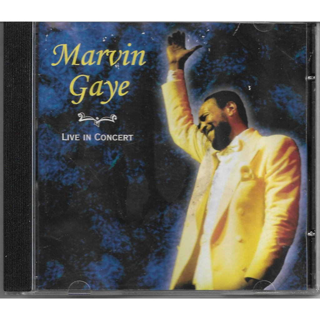 CD Marvin Gaye - Live In Concert - Original Usado Em Excelente Estado Encarte Ruim Ler Descrição