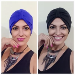 “2 TURBANTES JÚLIA” QUIMIOTERAPIA/ONCOLÓGICOS/ALOPECIA/MUÇULMANAS/JUDIAS/AFRO/REVENDEDORAS/UMBANDA/CANDOMBLÉ.