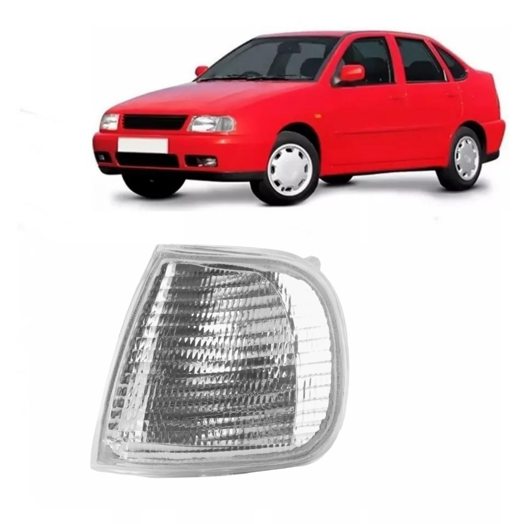 Lanterna Pisca Dianteira Polo Classic e Cordoba lado esquerdo 1997 1998 1999 2000 Cristal