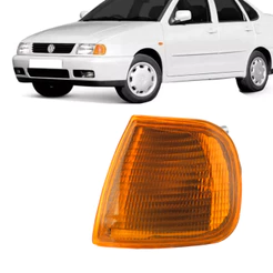 Lanterna Pisca Dianteira Polo Classic e Cordoba lado direito 1997 1998 1999 2000 Ambar