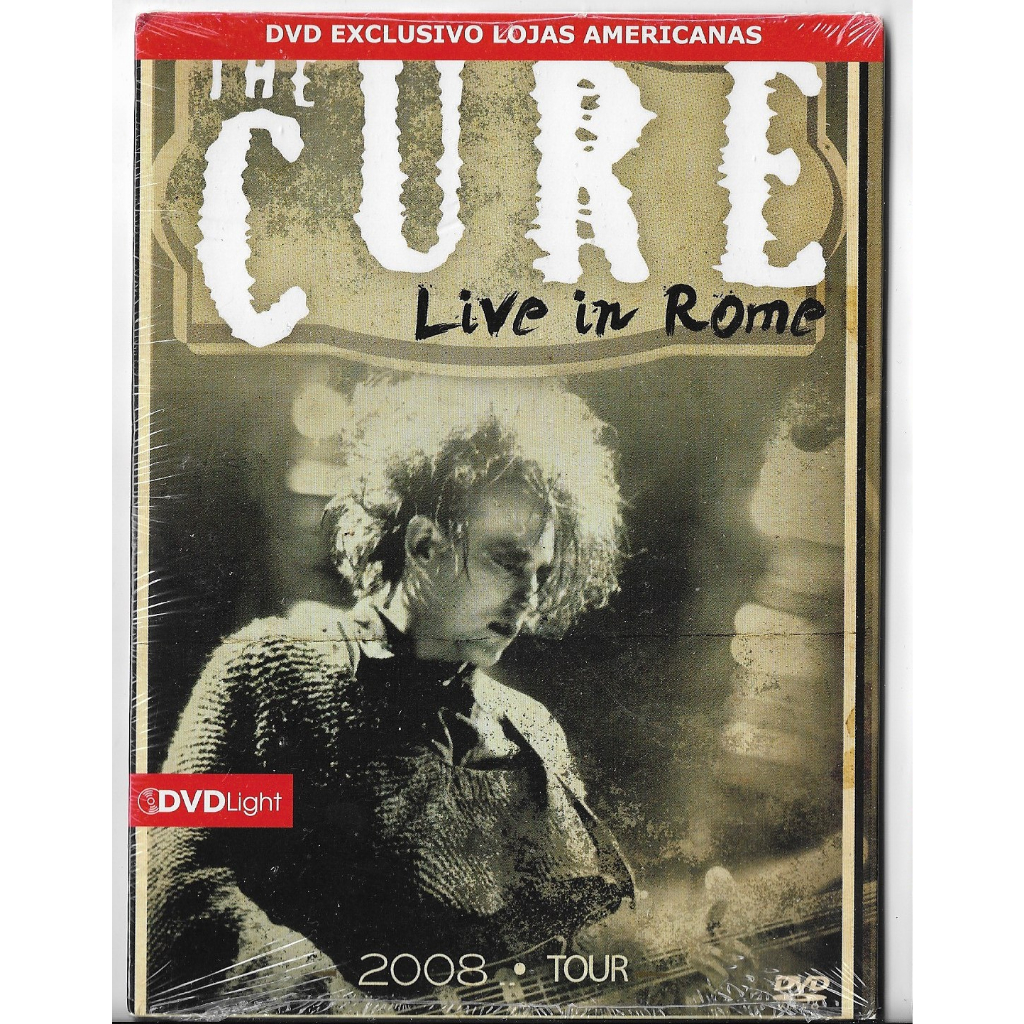 DVD Musical The Cure - Live in Rome ( Original, Novo e Lacrado )