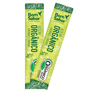 Açúcar Orgãnico sache 5gr Bom Sabor