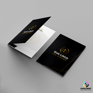 Pasta Personalizada com Bolsa Advogado  - 15 Unid. em Oferta na Shopee