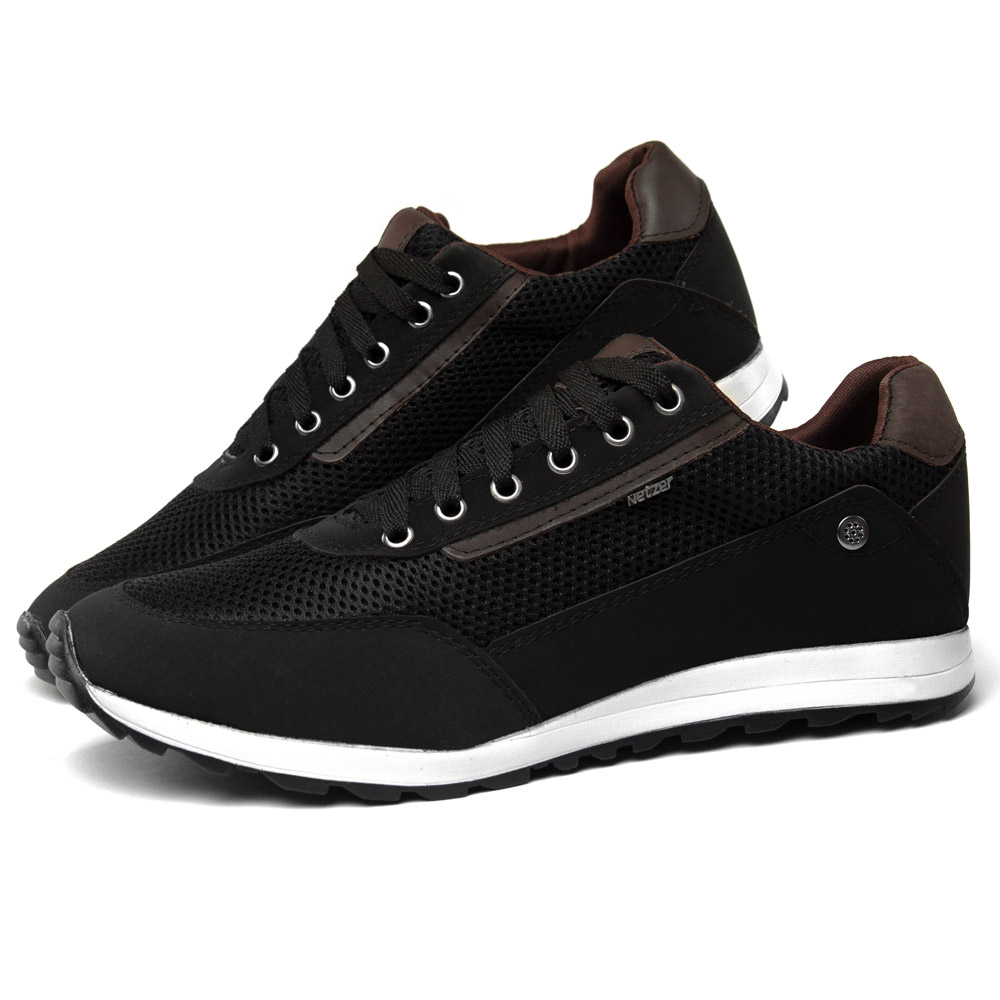 Tênis Sapatenis Casual Masculino Jogging Homens Estilo Elegante Tendência Moderno Confortável Moda