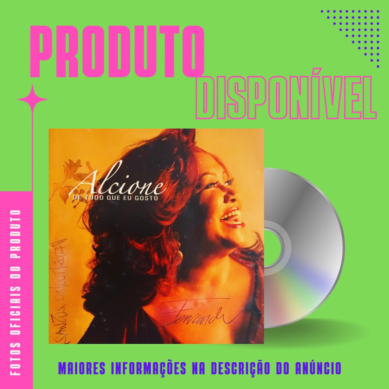 CD ALCIONE - DE TUDO QUE EU GOSTO (Part. Marcelo Falcão, Gilberto Gil, Mart’nália, Homero Ferreira)