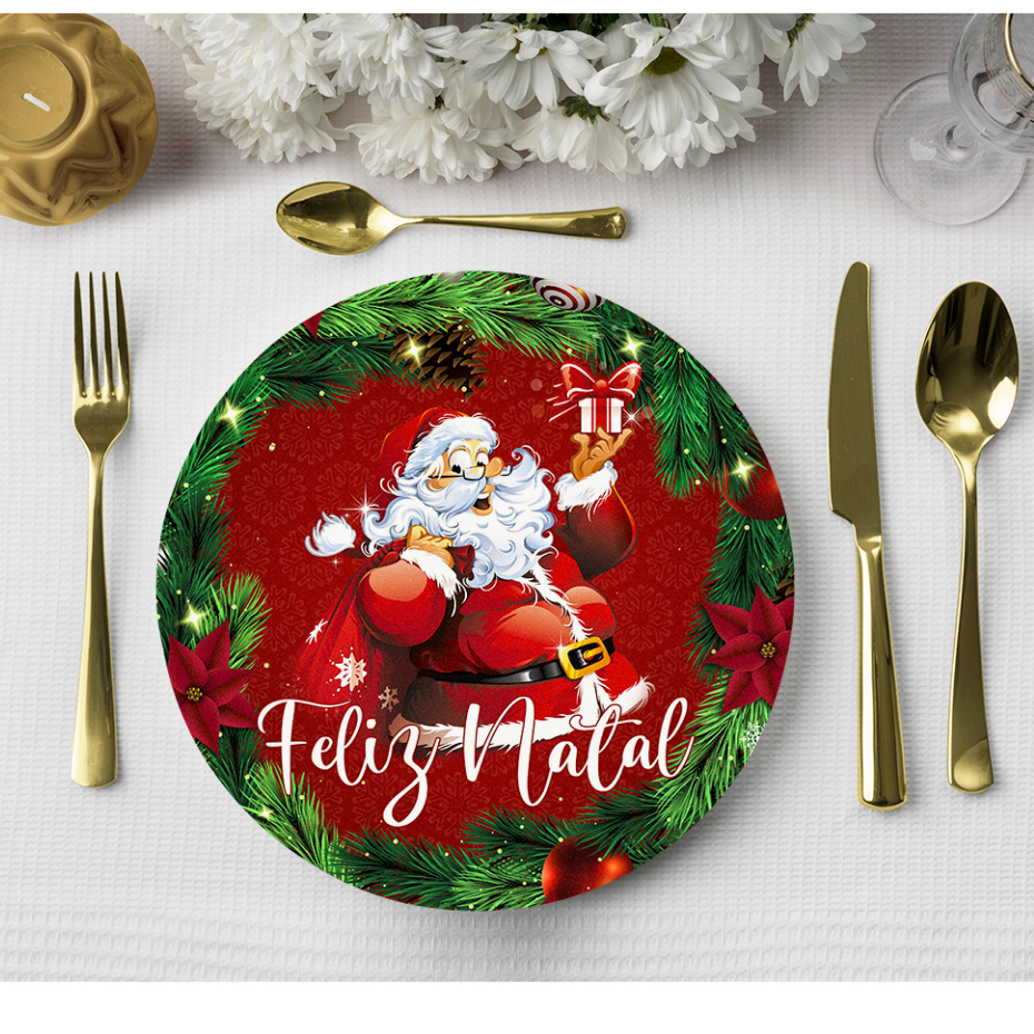 Sousplat Natalino: Onde Comprar | BuscaProdutos