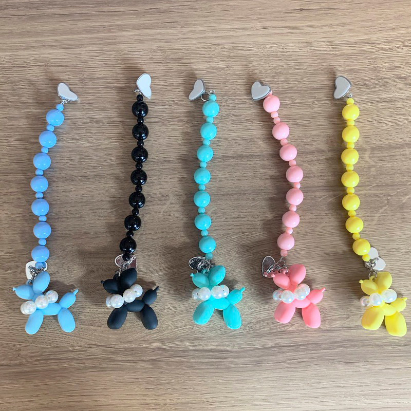 Suporte de Celular Cordinha para celulares suporte corrente de cachorro de balão corrente de celular