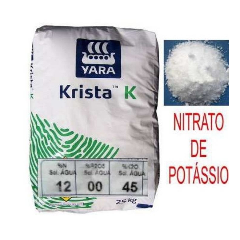 Fertilizante Nitrato De Potássio Krista K 1kg