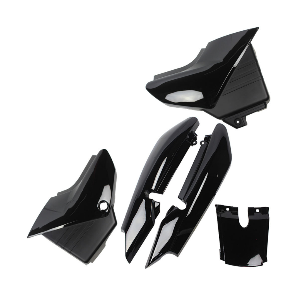 Kit Carenagem Plasticas Rabeta + Tampas Laterais da Moto YBR 125 ano 2002 até 2008 em Oferta na Shopee