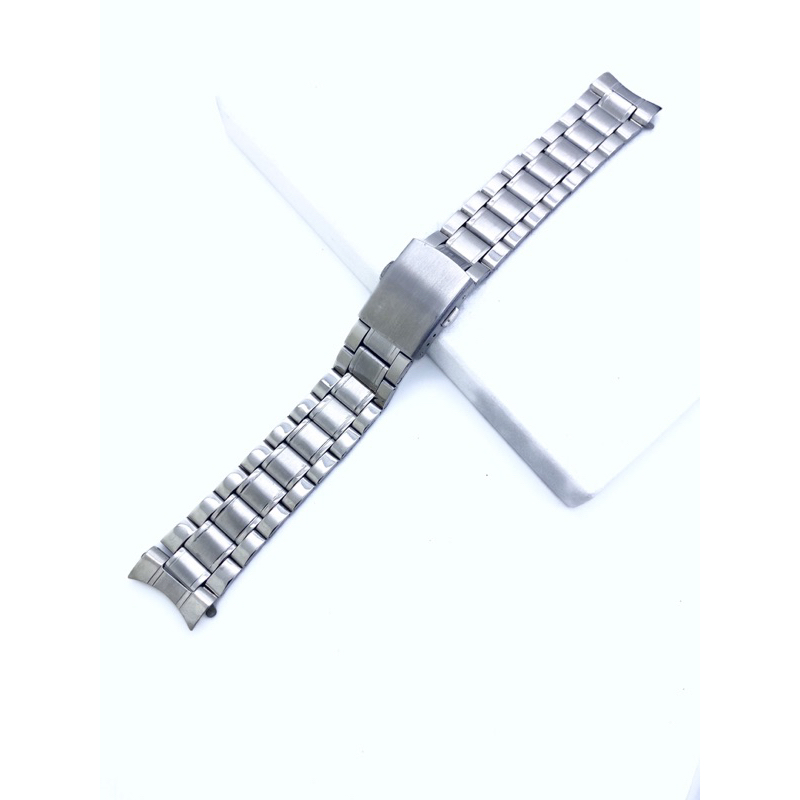 Pulseira Compativel Relógios Seiko Aço Terminal Curvo 22mm