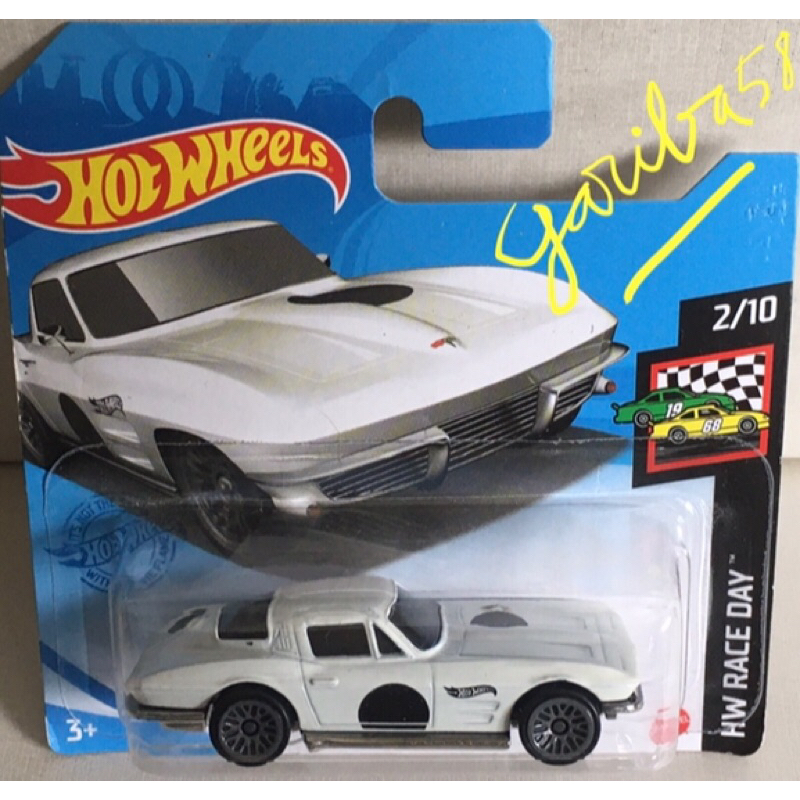 HOT WHEELS ‘64 CORVETTE STING RAY 2021 HW RACE DAY WH GARIBA58
