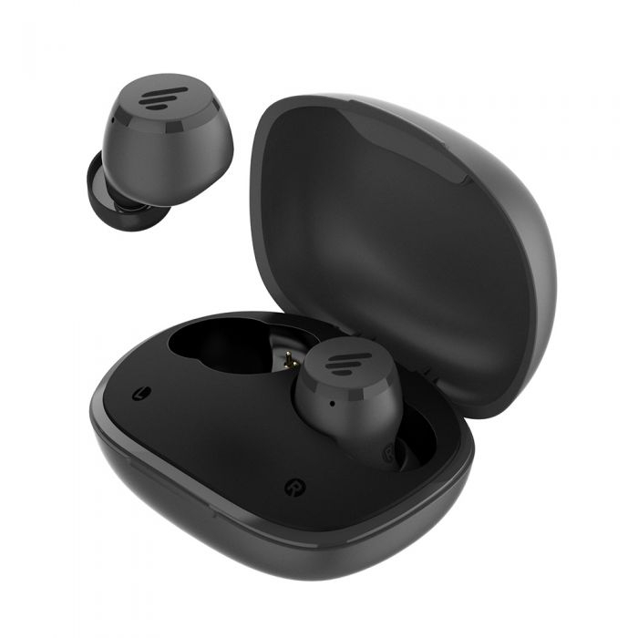 FONE TWS EDIFIER W180T BLUETOOTH 5.1 APTX E CVC8.0 - CINZA/PRETO