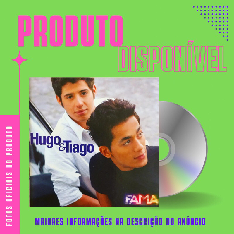 CD HUGO E TIAGO - FAMA - APAIXONADO *