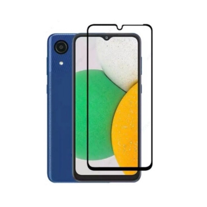 kit 3 Película de vidro 3D 9d Cobre a tela toda Samsung A01 A02 A03 A03s A03 core