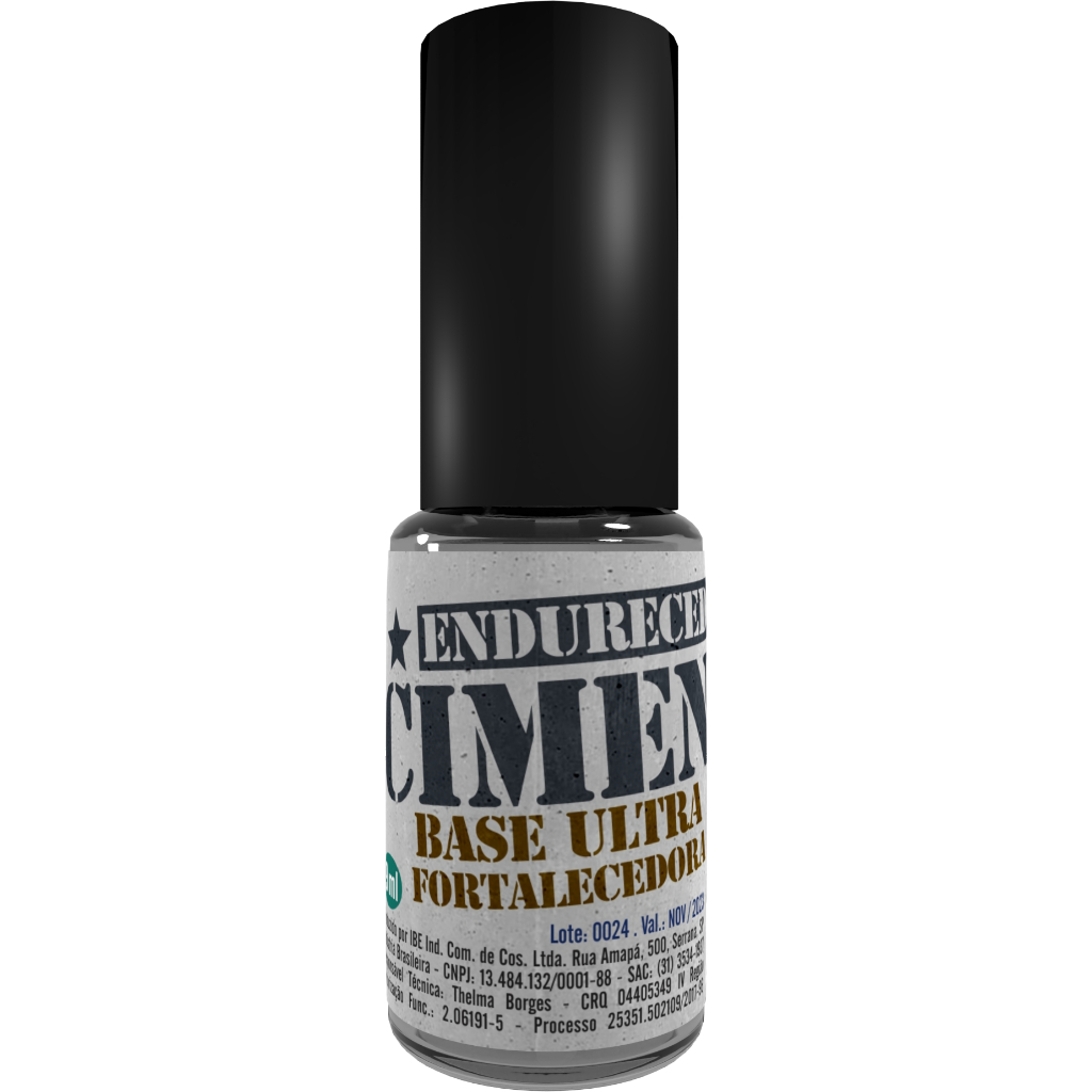Base Endurecedor Cimento 9ml (Força) Esmalte Ultra Fortalecedora - Clara Cosmetik