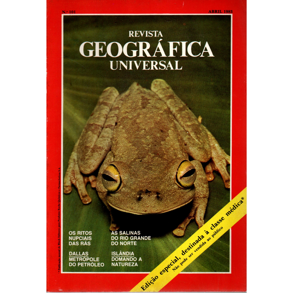 Revista Geográfica Universal, Nº 101, Abril De 1983