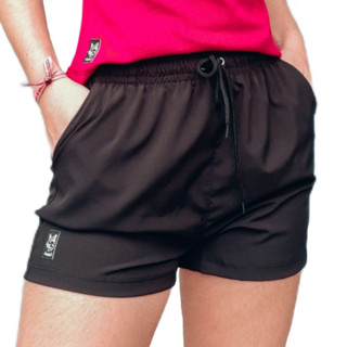 Shorts Tactel Feminino Caminhada Lazer Esportes Casual, Short Para o Verão Feminino, Short Moda Bloqueira Tactel Com Ela