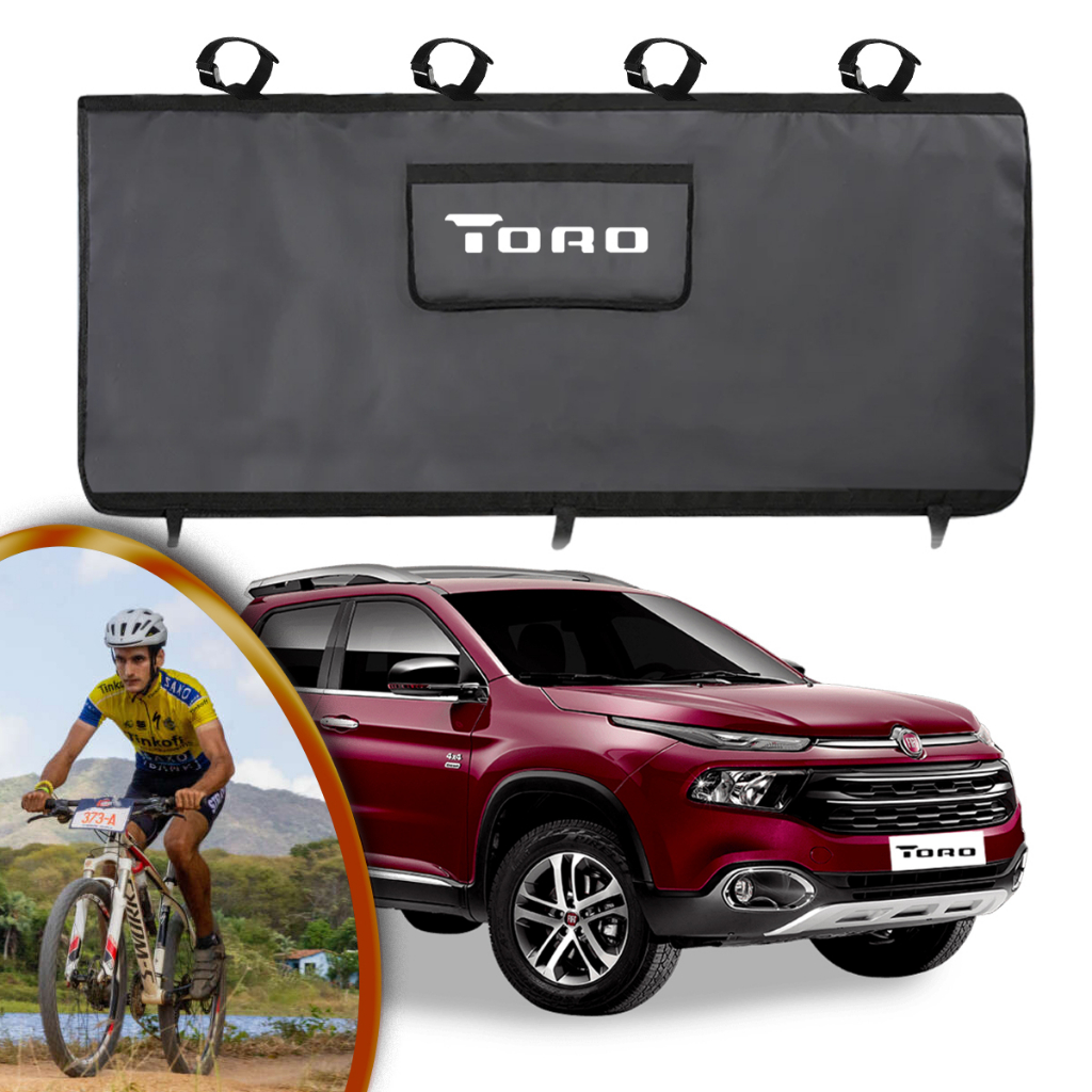 Transbike Fiat Toro Caminhonete Protetor 4 Bikes Pro