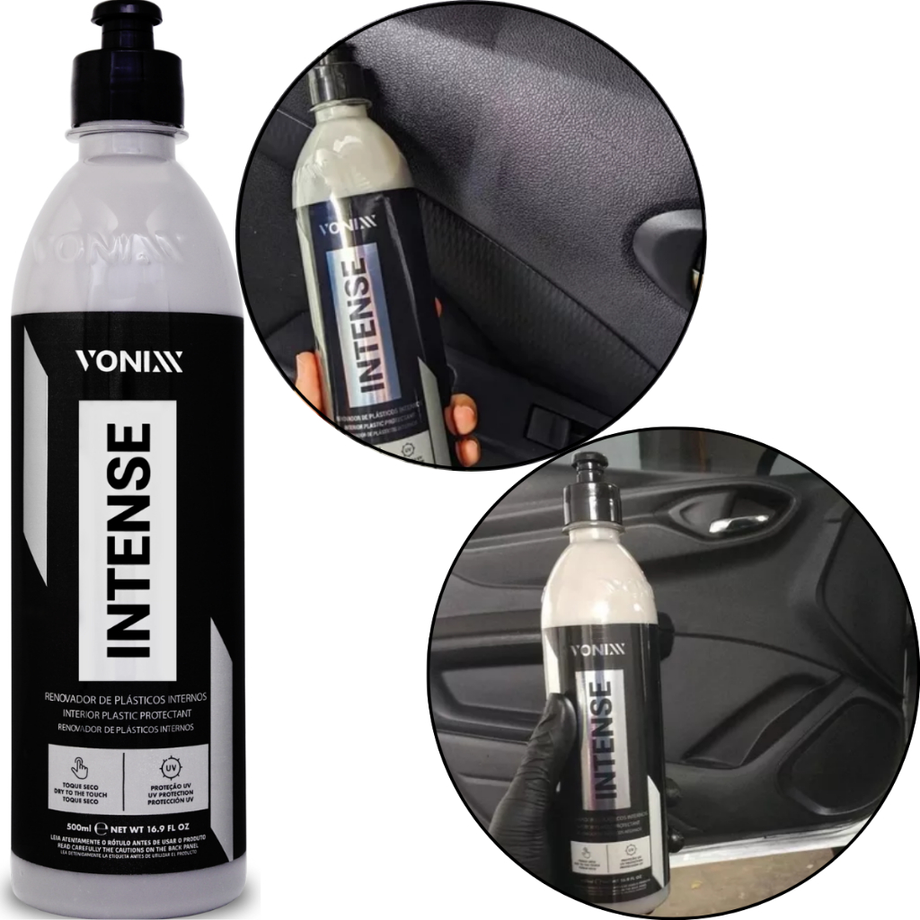 Renovador de Plásticos Internos Intense 500ml Vonixx em Oferta na Shopee