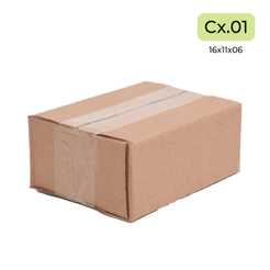 Caixa De Papelão Correio Sedex Pac 16x11x6 E-commerce 100cx