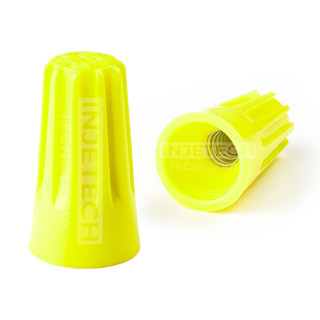 Conector De Torção Amarelo Emenda P/cabos E Fios (50 Pçs)