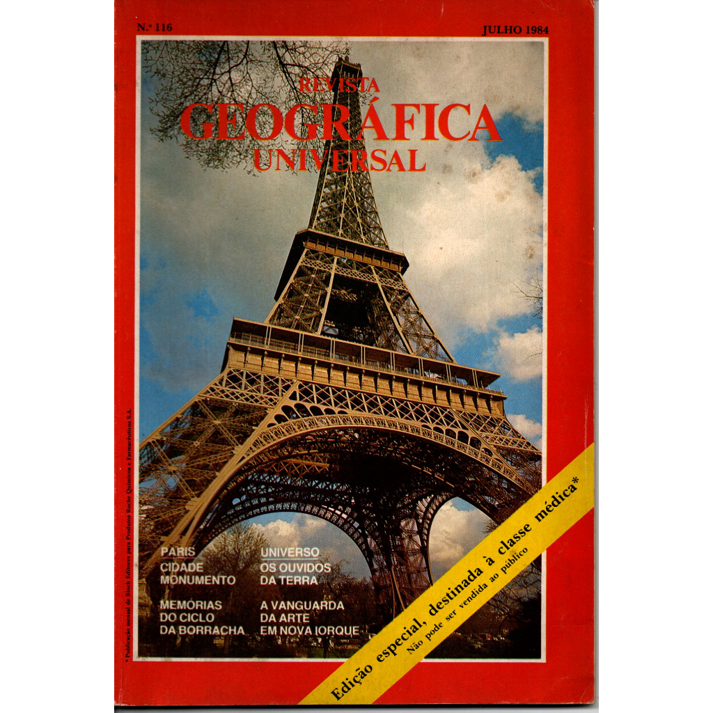 Revista Geográfica Universal, Nº 116, Julho De 1984